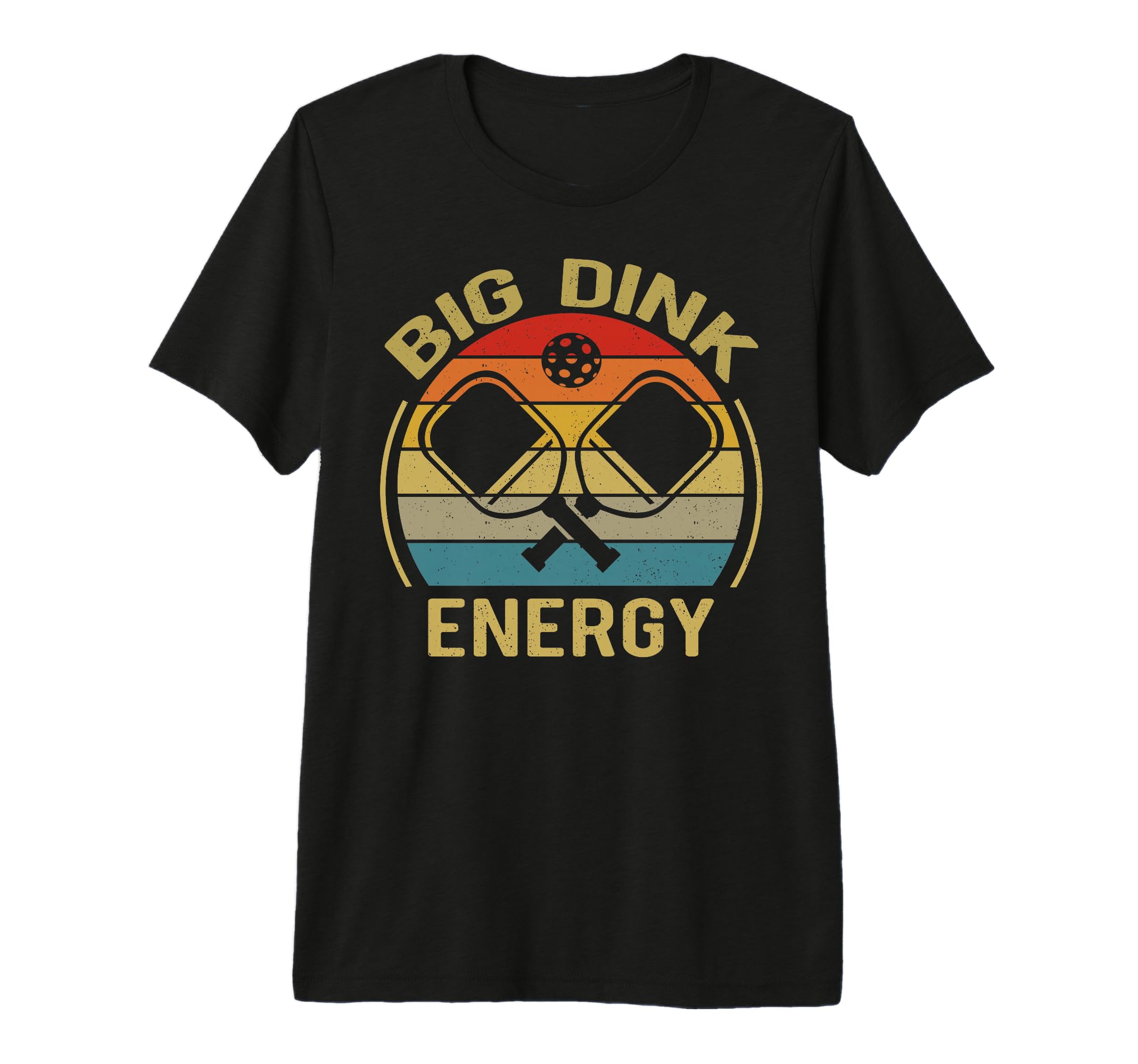 Funny Pickleball Big Dink Energy T-Shirt - Fun Novelty Design for Adults - T-Shirt, Sweatshirt, Hoodie
