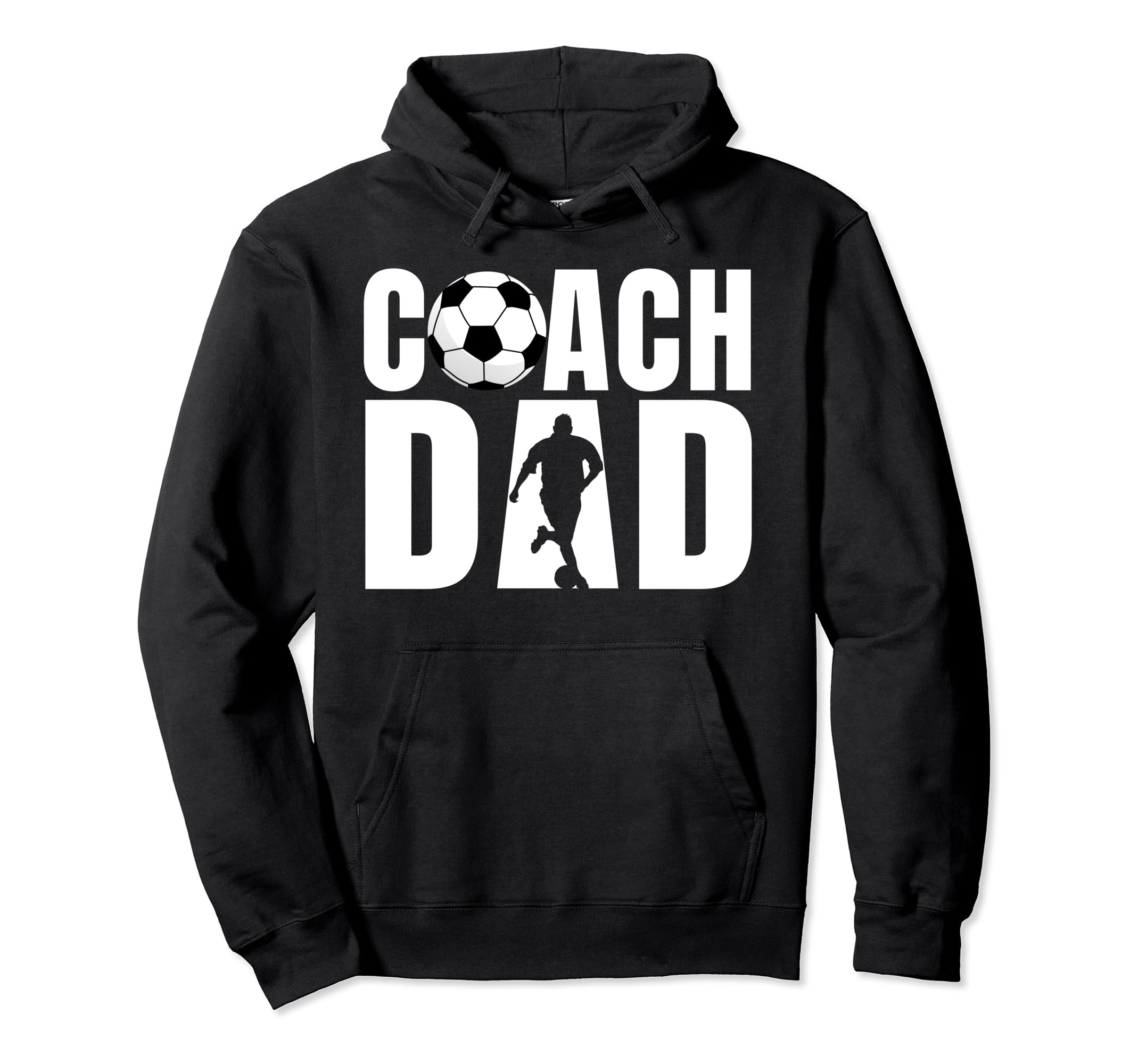 Coach Dad Soccer Team Sport Player Hoodie - Trendy Graphic Men Women - T-Shirt, Sweatshirt, Hoodie