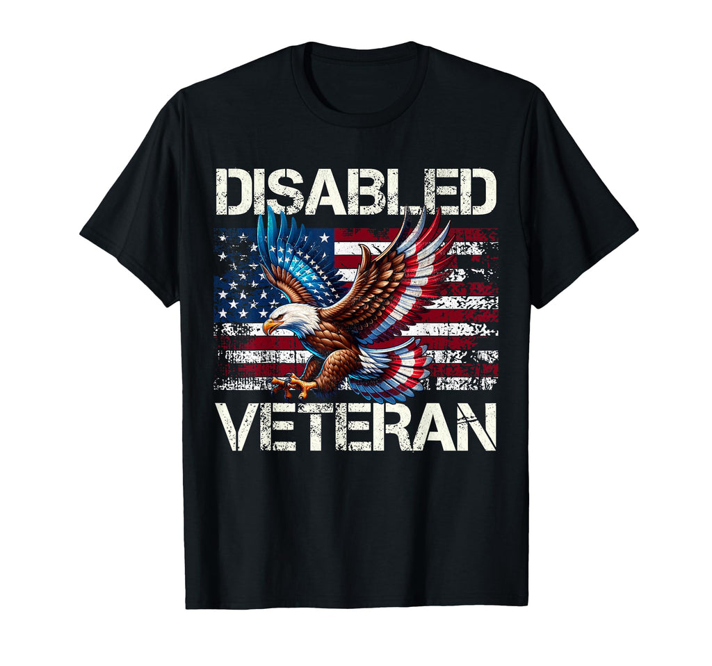 Disabled Veteran Handicap Military T-Shirt - Unique Graphic for Adults - T-Shirt, Sweatshirt, Hoodie