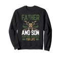 Father And Son Hunting Buddies Life Sweatshirt - Custom Art Print Unisex - T-Shirt, Sweatshirt, Hoodie