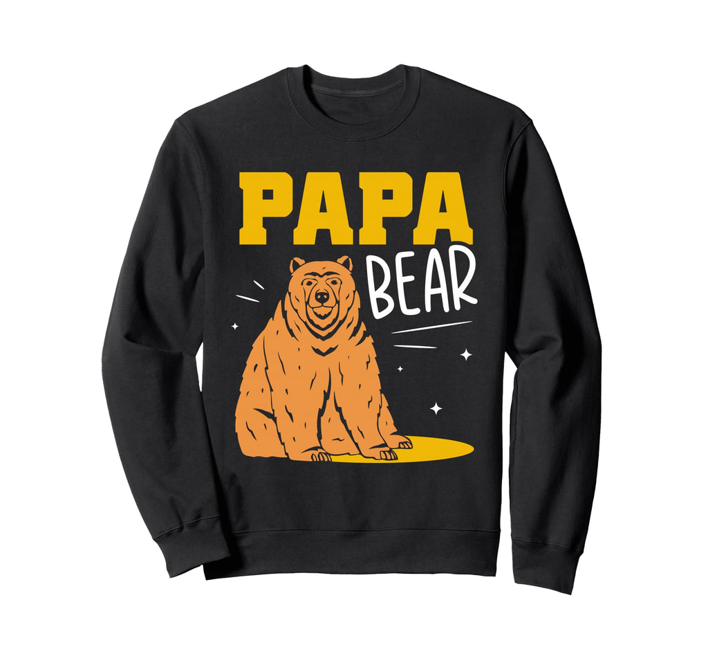 Papa Bear Animal Pun Bears Lover Sweatshirt - Streetwear Style for Adults - T-Shirt, Sweatshirt, Hoodie