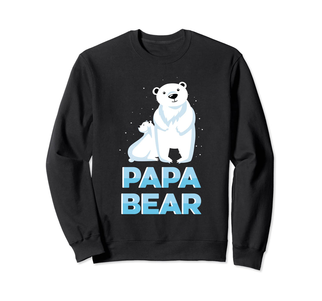 Papa Bear Amazing Father Sweatshirt - Graphic Print for Adults - T-Shirt, Sweatshirt, Hoodie