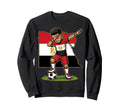 Dabbing Soccer Egypt Jersey Egyptians Sweatshirt - Unique Graphic Unisex - T-Shirt, Sweatshirt, Hoodie