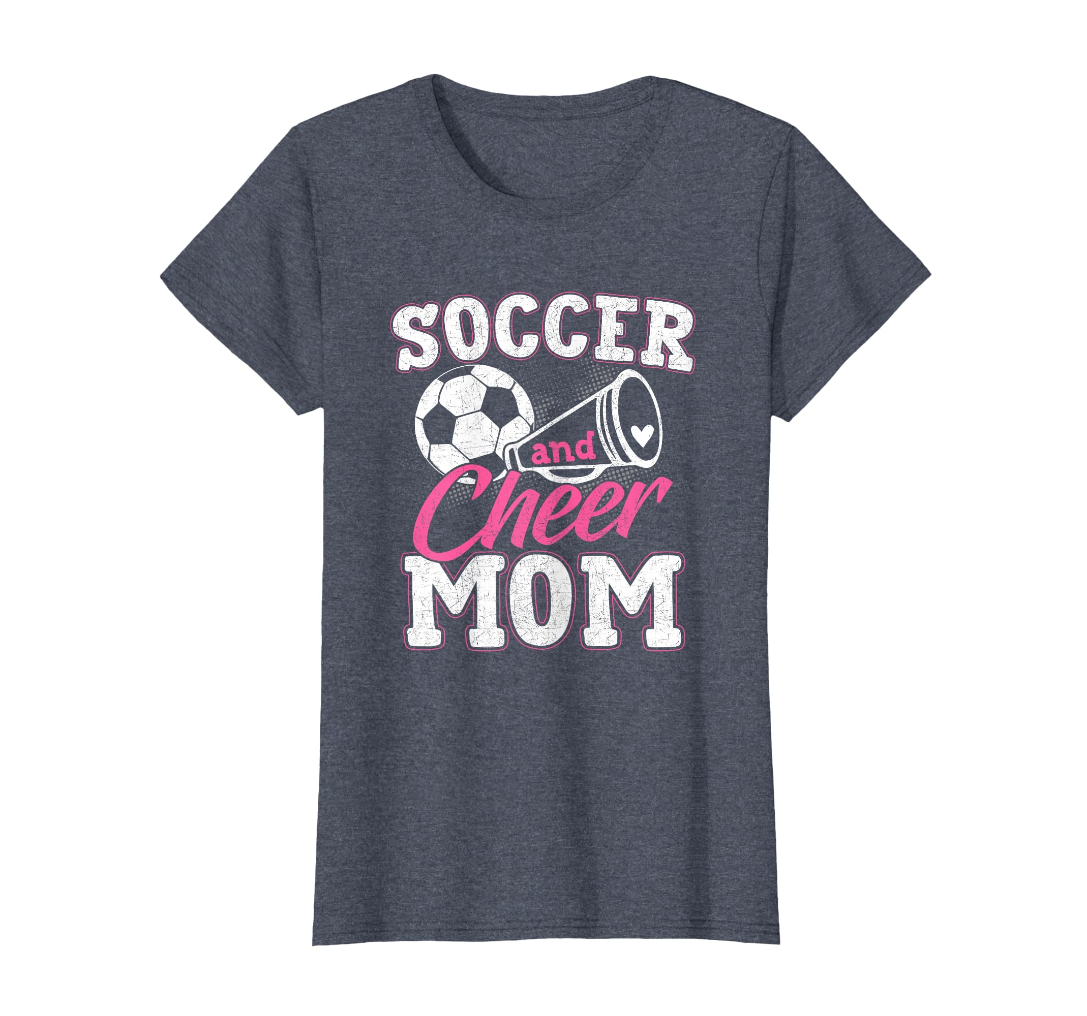 Funny Cheerleading Mom Soccer And Cheer T-Shirt - Novelty Apparel Unisex - T-Shirt, Sweatshirt, Hoodie