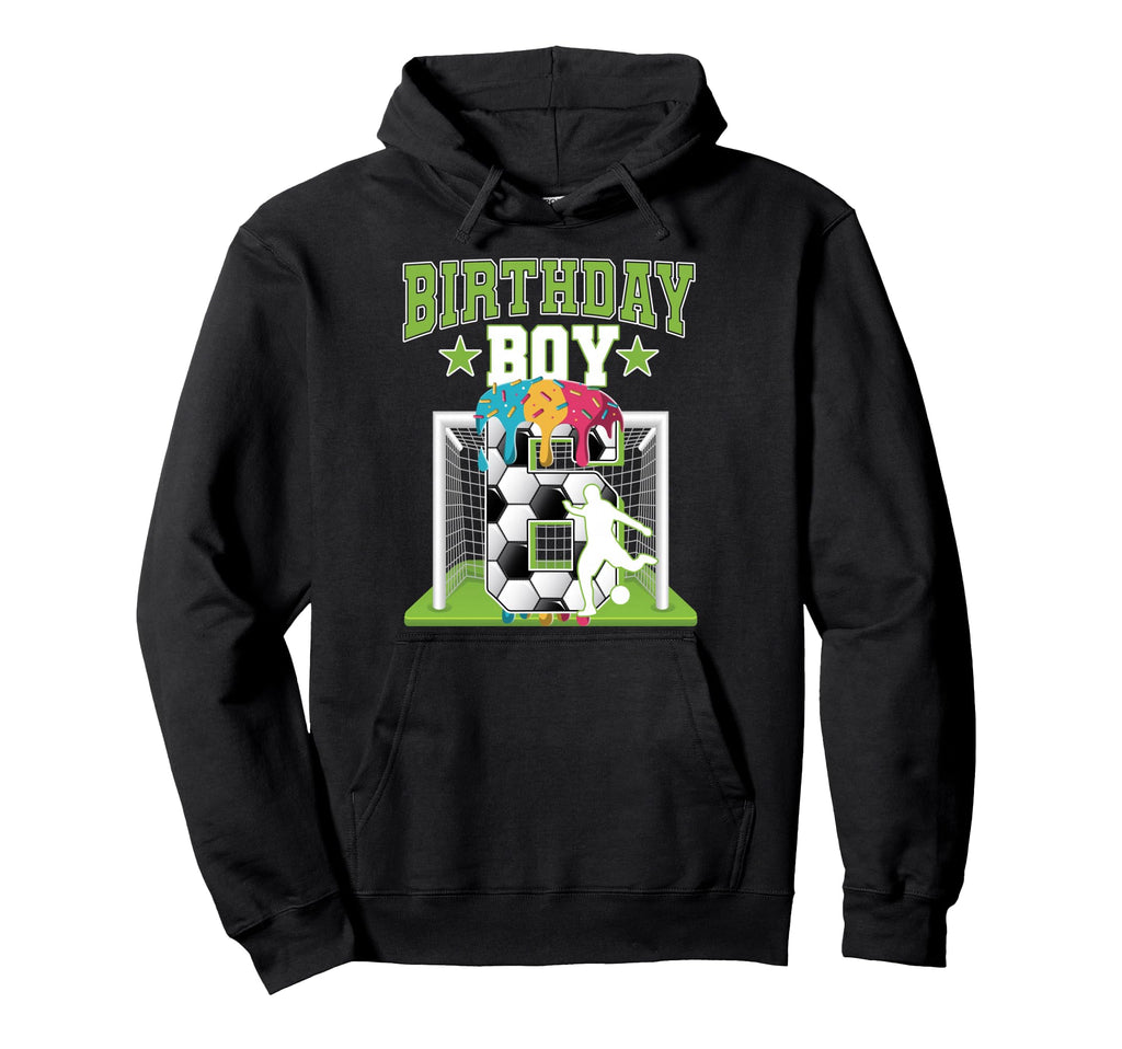 Soccer 6Th Birthday 6 Year Old Ice Cream Hoodie - Unique Graphic Men Women - T-Shirt, Sweatshirt, Hoodie