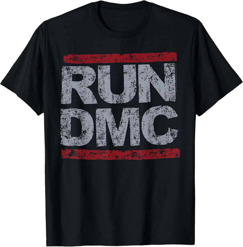 Run DMC Official Grunge Logo - Adult & Kids T-Shirts, Sweatshirts & Hoodies apparel design preview 1