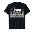 Team Mom Leopard Soccer Team Mom T-Shirt - Aesthetic Graphic Men Women - T-Shirt, Sweatshirt, Hoodie