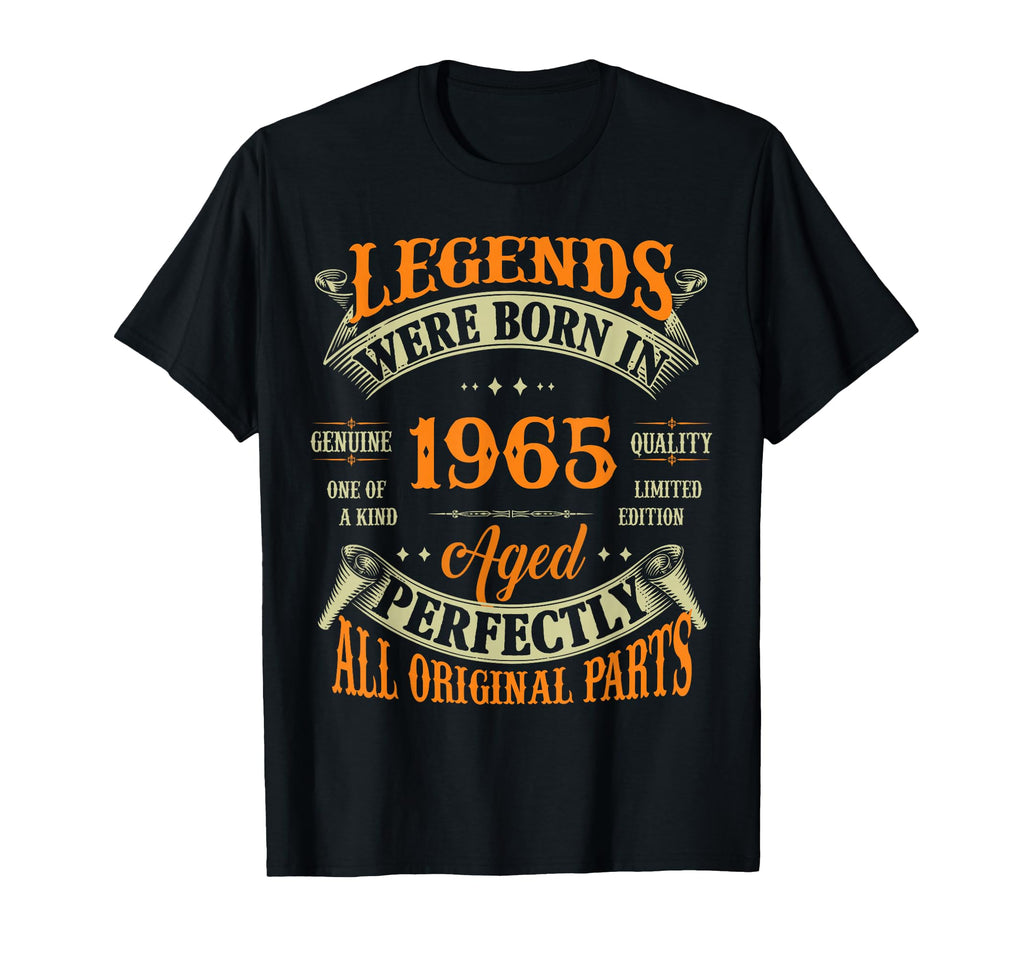 61St Birthday Gift Legends Born T-Shirt - Casual Everyday Wear Men Women - T-Shirt, Sweatshirt, Hoodie