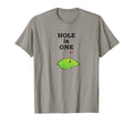 Hole One Golf Lover Birthday Golfing T-Shirt - Minimalist Print for Adults - T-Shirt, Sweatshirt, Hoodie