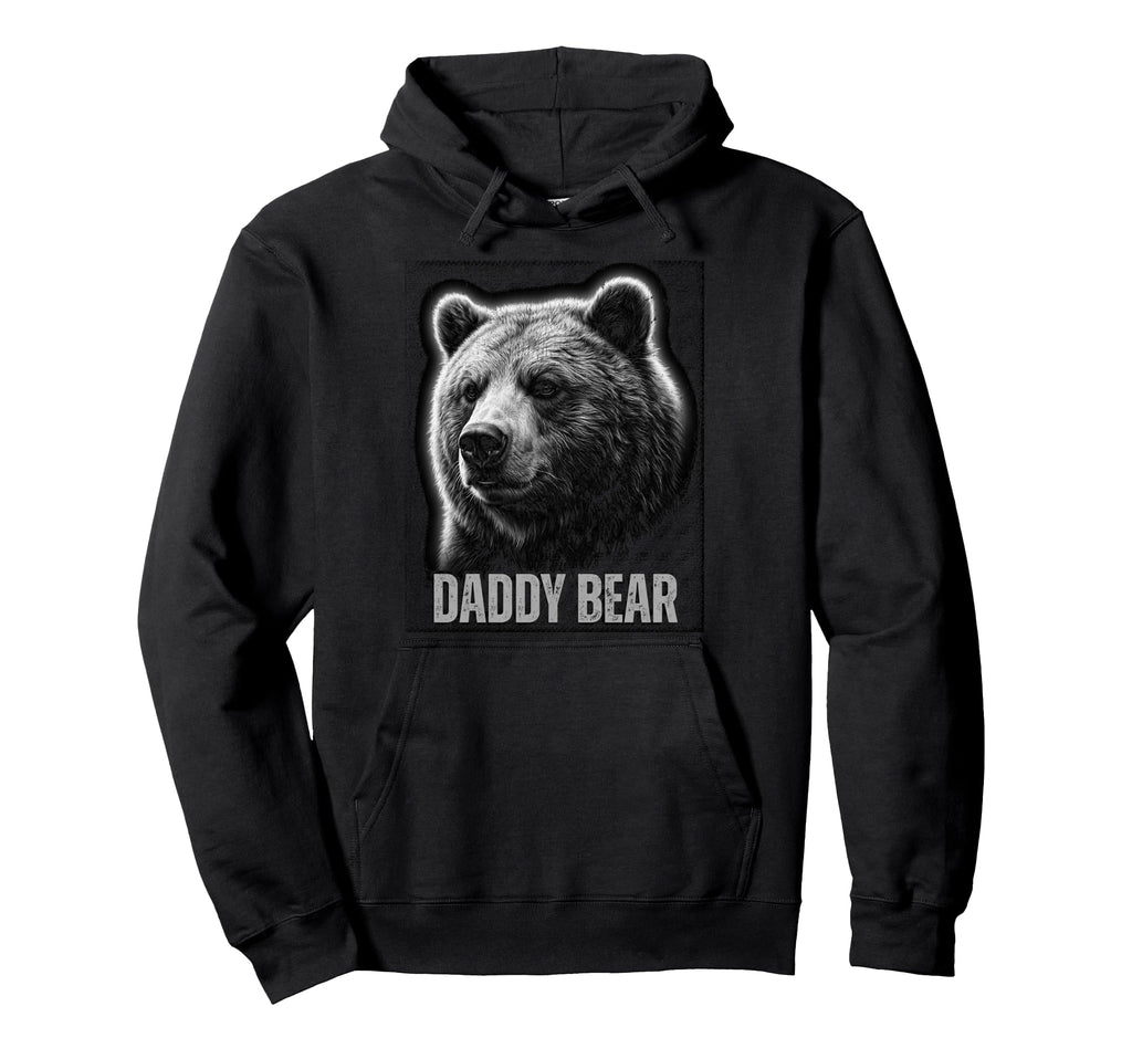Daddy Bear Family Matching Dad Hoodie - Fun Novelty Design for Adults - T-Shirt, Sweatshirt, Hoodie