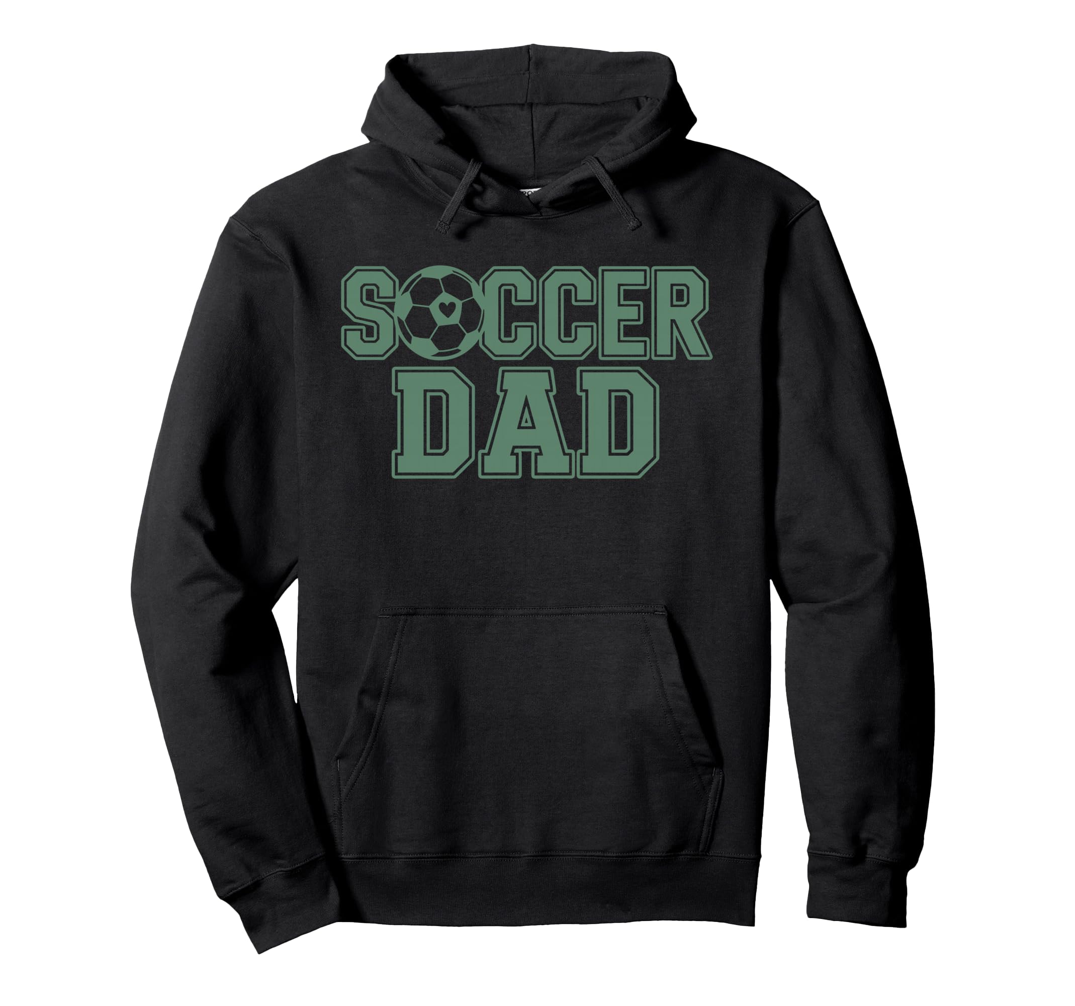 Soccer Dad Father Soccer Player Soccer Hoodie - Graphic Print for Adults - T-Shirt, Sweatshirt, Hoodie
