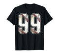99 Baseball Jersey Number 99 Birthday T-Shirt - Streetwear Style Unisex - T-Shirt, Sweatshirt, Hoodie