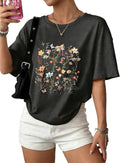 Oversized for Women Summer Crew Neck Short Sleeve - Adult & Kids T-Shirts, Sweatshirts & Hoodies apparel design preview 1