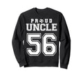 Number 56 Custom Proud Soccer Sweatshirt - Custom Art Print for Adults - T-Shirt, Sweatshirt, Hoodie