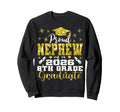 Proud Nephew 8Th Grade Graduate 2026 Sweatshirt - Unique Graphic Unisex - T-Shirt, Sweatshirt, Hoodie