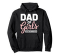 Dad Outnumbered Best Dad Daddy Papa Hoodie - Fun Novelty Design Unisex - T-Shirt, Sweatshirt, Hoodie