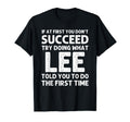 Lee Gift Name Personalized Birthday T-Shirt - Graphic Print Men Women - T-Shirt, Sweatshirt, Hoodie