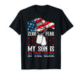 Proud Military Dad American Usa Flag T-Shirt - Casual Everyday Wear Unisex - T-Shirt, Sweatshirt, Hoodie