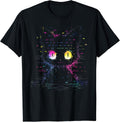 Cool Digital Cat design, Coding Computer pixel art - Adult & Kids T-Shirts, Sweatshirts & Hoodies apparel design preview 1