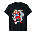 Dabbing Soccer Puerto Rico Football T-Shirt - Fun Novelty Design Men Women - T-Shirt, Sweatshirt, Hoodie