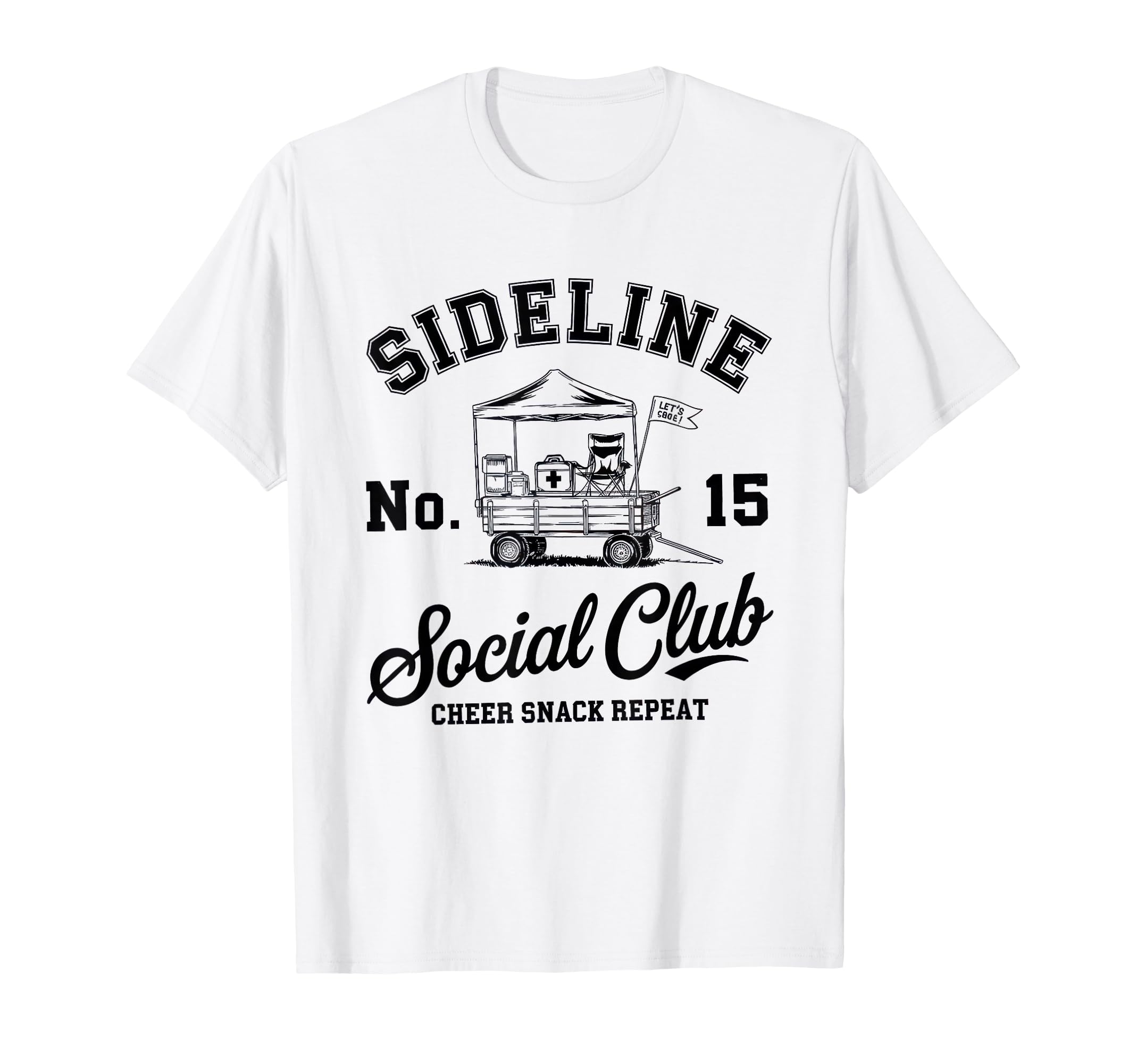 Sideline Social Club Soccer Mom Game Day T-Shirt - Unique Graphic Men Women - T-Shirt, Sweatshirt, Hoodie