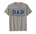 Dad Est 2024 T-Shirt - Novelty Apparel for Adults - T-Shirt, Sweatshirt, Hoodie