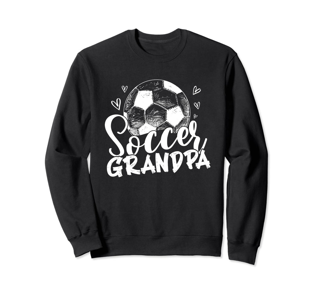 Family Soccer Grandpa Team Player Sweatshirt - Streetwear Style for Adults - T-Shirt, Sweatshirt, Hoodie