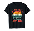 My Favorite Golfer Call Me Step Dad T-Shirt - Novelty Apparel Unisex - T-Shirt, Sweatshirt, Hoodie