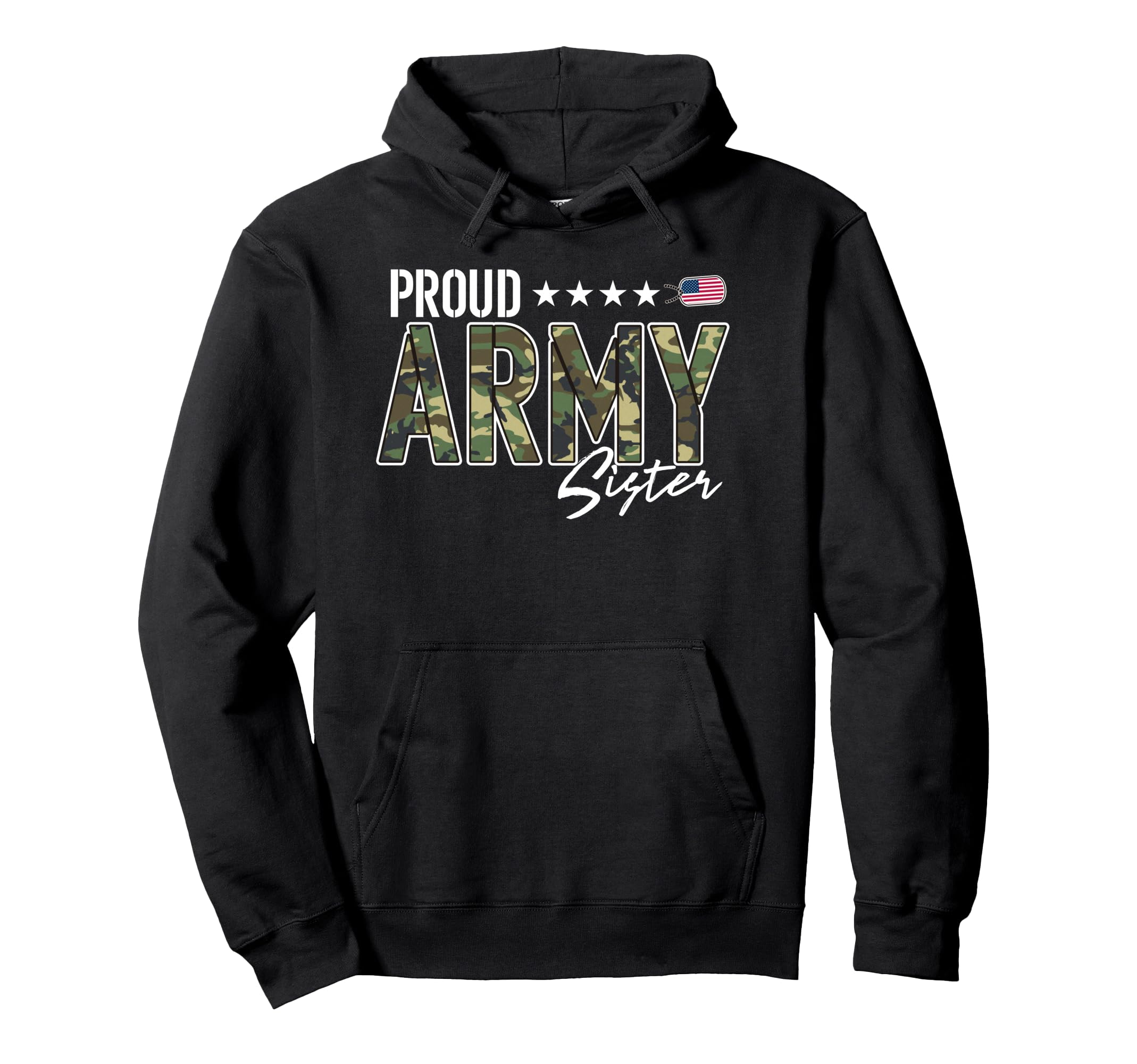 Ocp Proud Army Sister Hoodie - Aesthetic Graphic Men Women - T-Shirt, Sweatshirt, Hoodie