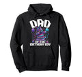 Dad Birthday Dabbing Pinata Party Hoodie - Casual Everyday Wear Unisex - T-Shirt, Sweatshirt, Hoodie