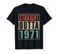 Straight Outta 1971 Funny 55Th Birthday T-Shirt - Custom Art Print Unisex - T-Shirt, Sweatshirt, Hoodie