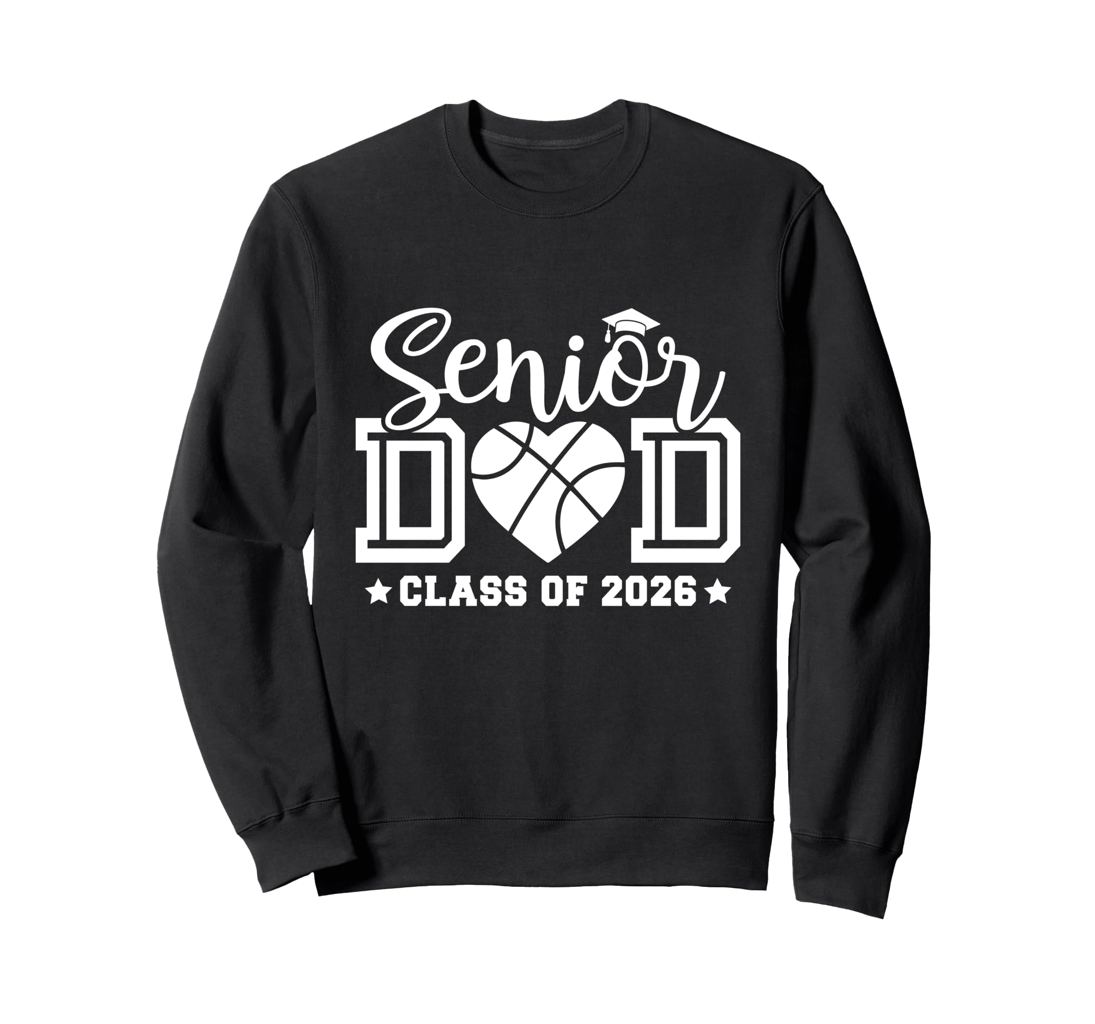 Proud Dad 2026 Senior Graduate Sweatshirt - Novelty Apparel for Adults - T-Shirt, Sweatshirt, Hoodie