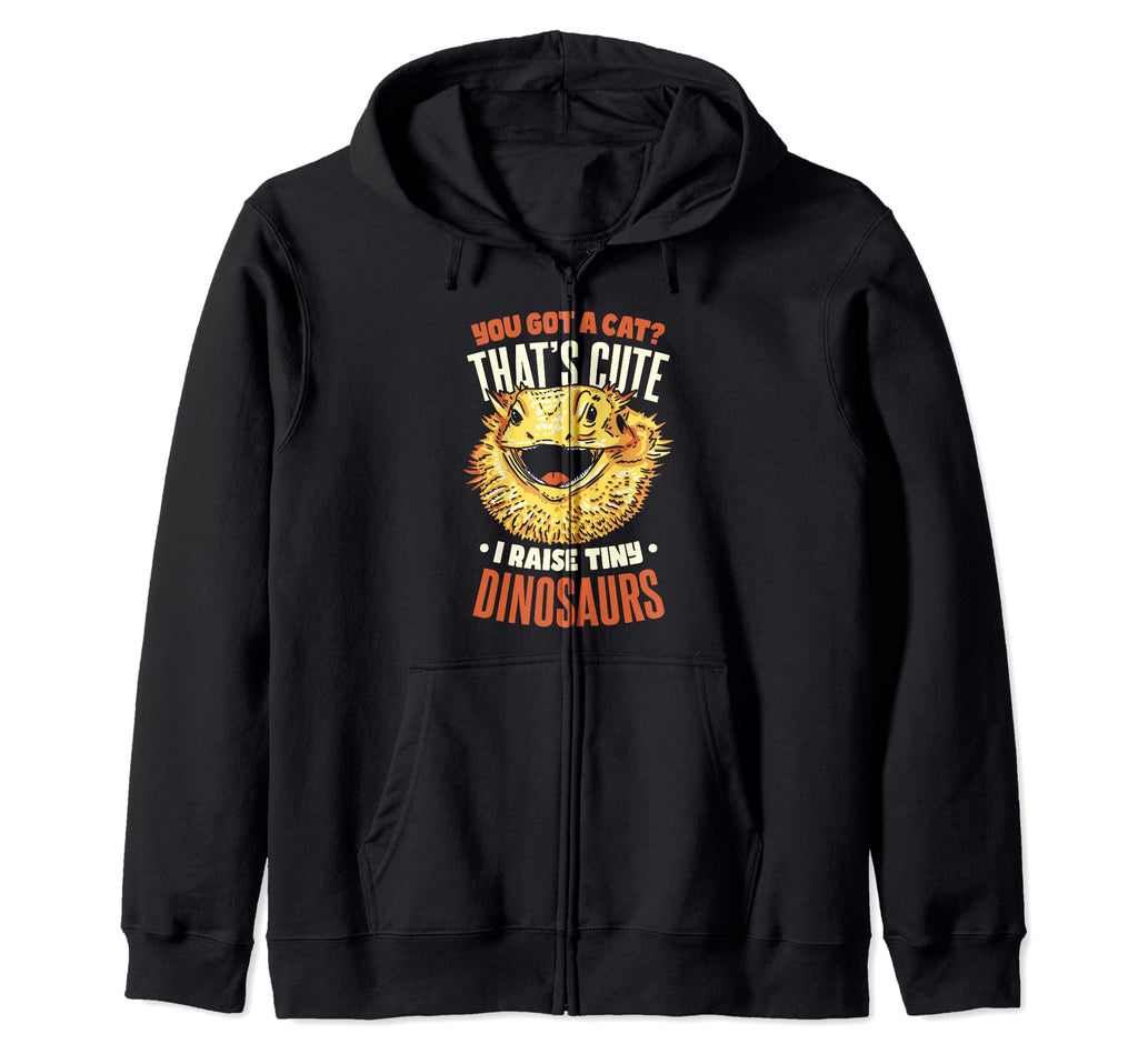 Funny Beardie Designs Lizard Mom Hoodie - Trendy Graphic for Adults - T-Shirt, Sweatshirt, Hoodie