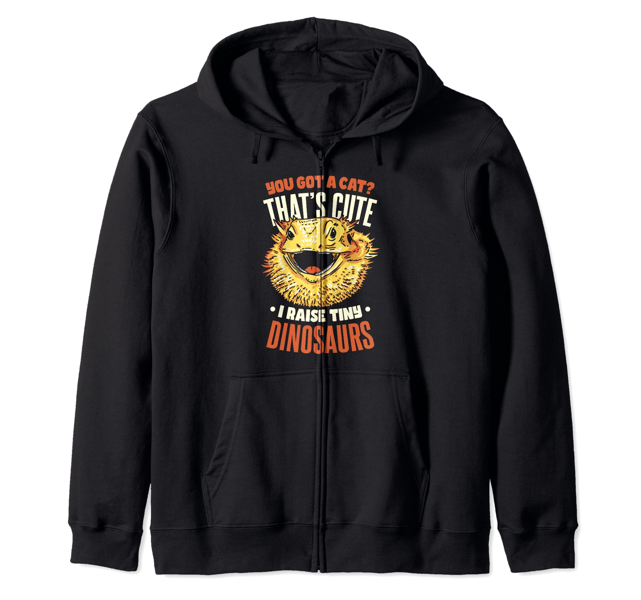 Funny Beardie Designs Lizard Mom Hoodie - Trendy Graphic for Adults - T-Shirt, Sweatshirt, Hoodie