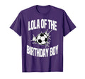 Lola Birthday Soccer Team Bday Party T-Shirt - Aesthetic Graphic Men Women - T-Shirt, Sweatshirt, Hoodie