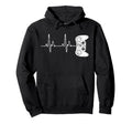 Gamer Heartbeat Video Game Lover Gift Hoodie - Graphic Print Men Women - T-Shirt, Sweatshirt, Hoodie