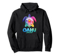 Oahu Tribal Tie Dye Sea Turtle Hawaii Hoodie - Graphic Print for Adults - T-Shirt, Sweatshirt, Hoodie
