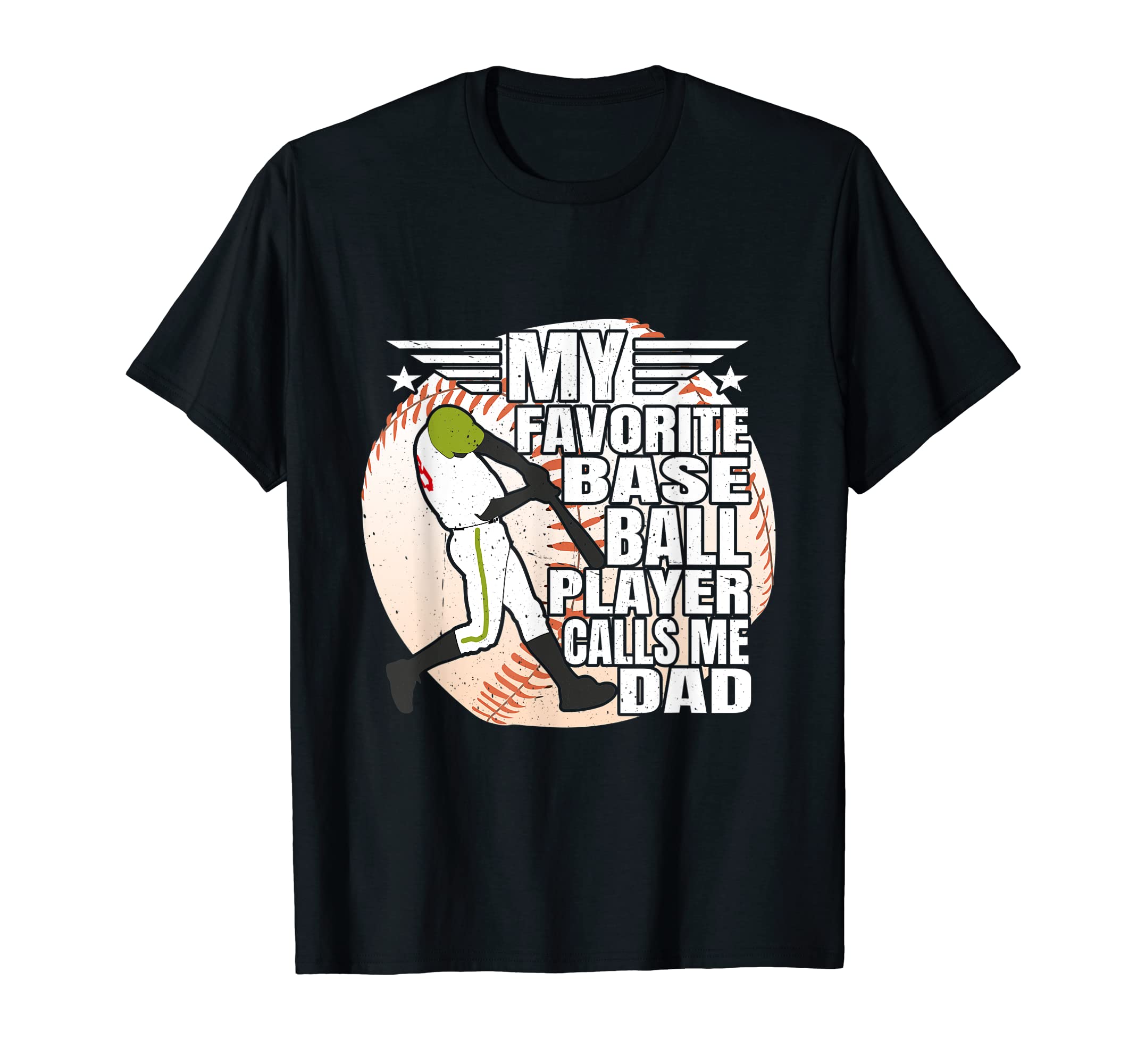 Mens My Favorite Baseball Player T-Shirt - Minimalist Print for Adults - T-Shirt, Sweatshirt, Hoodie