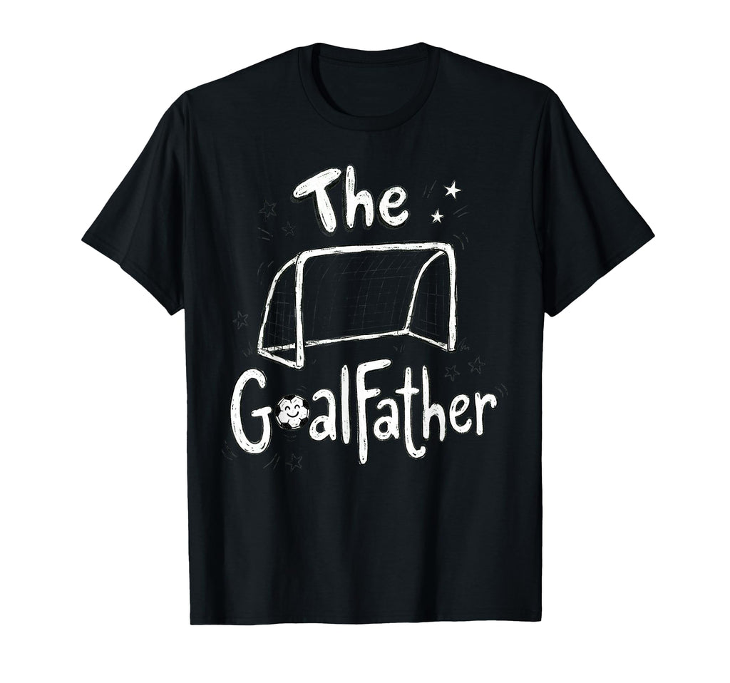 Goalfather Dad Soccer Goalkeeper T-Shirt - Aesthetic Graphic Men Women - T-Shirt, Sweatshirt, Hoodie