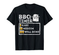 Bbq Timer Funny Bbq Smoker Barbecue T-Shirt - Trendy Graphic Unisex - T-Shirt, Sweatshirt, Hoodie