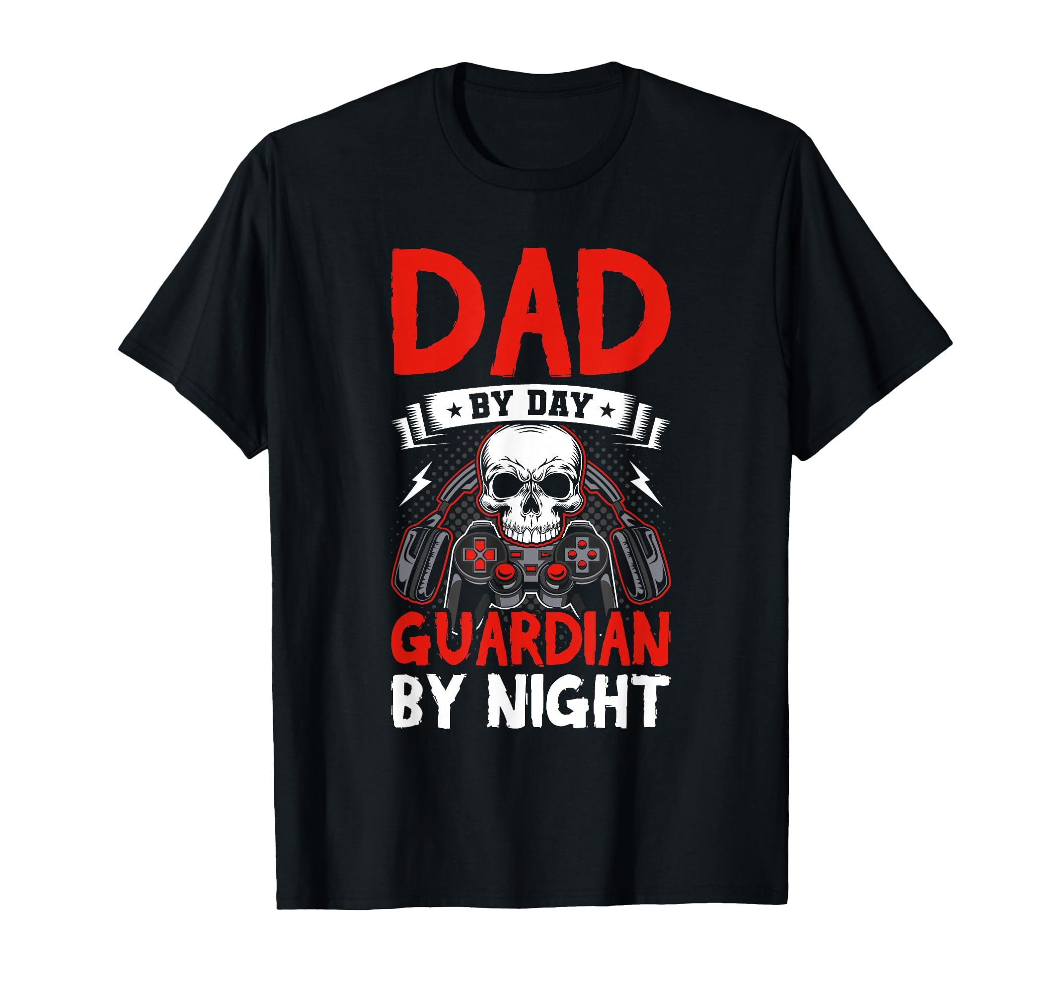 Dad Day Guardian Night Video T-Shirt - Casual Everyday Wear for Adults - T-Shirt, Sweatshirt, Hoodie