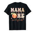 Mama One Sweet Peach 1St Birthday Party T-Shirt - Graphic Print Unisex - T-Shirt, Sweatshirt, Hoodie