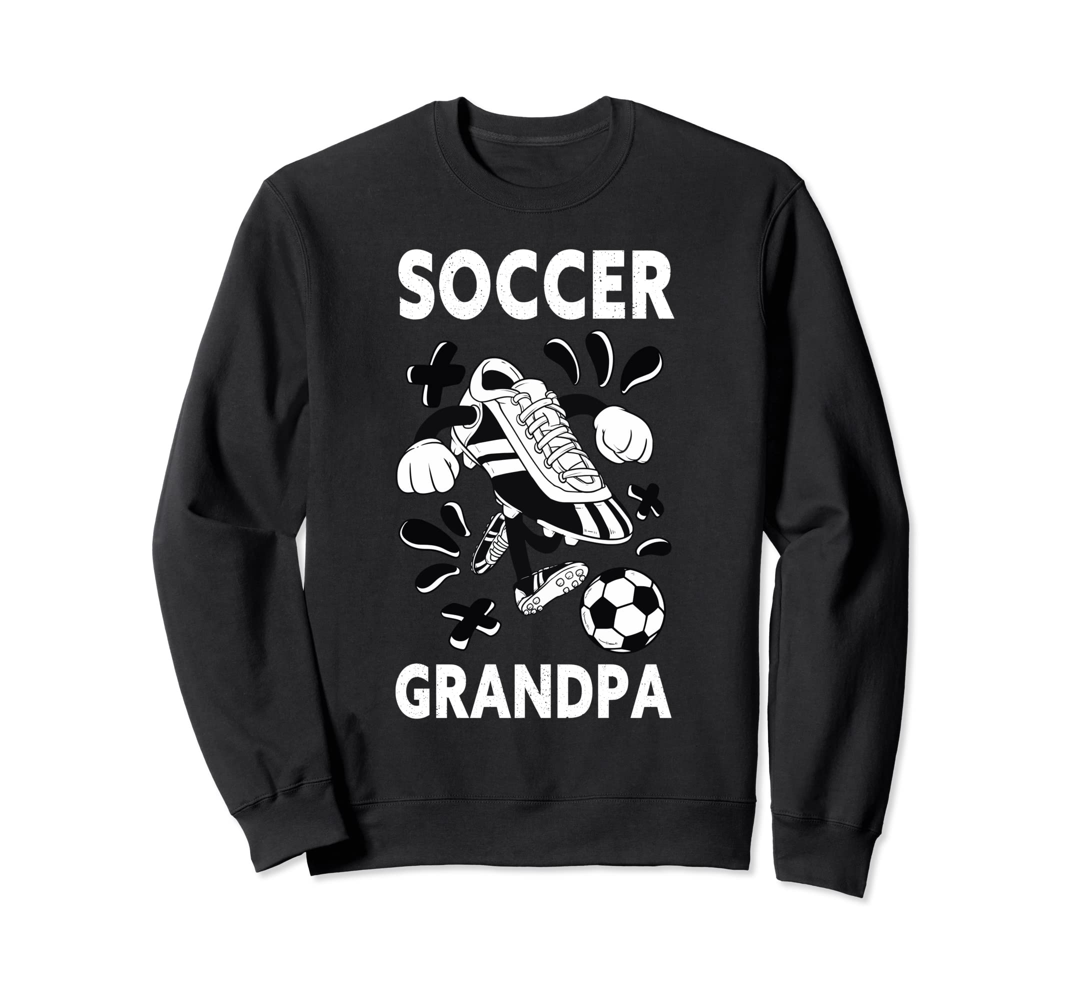 Soccer Grandpa Sweatshirt - Casual Everyday Wear Men Women - T-Shirt, Sweatshirt, Hoodie