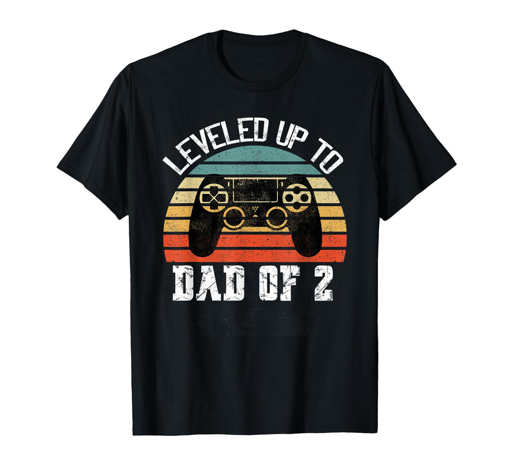 Daddy Again Leveled Up To Dad 2 Dad T-Shirt - Casual Everyday Wear Unisex - T-Shirt, Sweatshirt, Hoodie