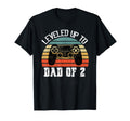 Daddy Again Leveled Up To Dad 2 Dad T-Shirt - Casual Everyday Wear Unisex - T-Shirt, Sweatshirt, Hoodie