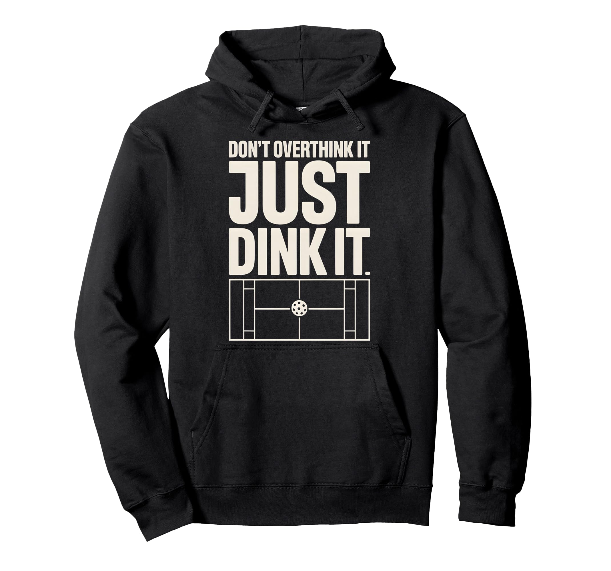 Pickleball Dink Pickleball Player Hoodie - Minimalist Print Unisex - T-Shirt, Sweatshirt, Hoodie