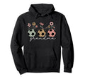 Soccer Grandma Floral Wildflower Spring Hoodie - Graphic Print for Adults - T-Shirt, Sweatshirt, Hoodie