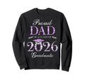 Proud Dad Class 2026 Graduate Sweatshirt - Minimalist Print Unisex - T-Shirt, Sweatshirt, Hoodie