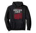 Soccer Dad Proud American Flag Usa Hoodie - Custom Art Print for Adults - T-Shirt, Sweatshirt, Hoodie