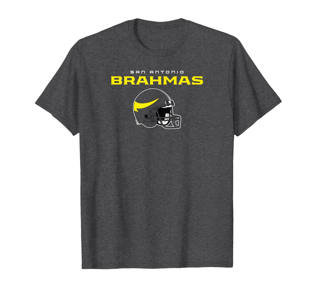 San Antonio Brahmas Helmet United T-Shirt - Casual Everyday Wear Men Women - T-Shirt, Sweatshirt, Hoodie